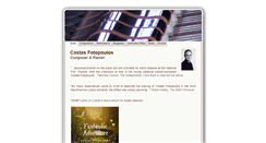 Desktop Screenshot of costasfotopoulos.com